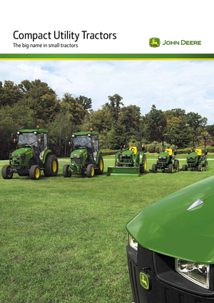 Kommunale Schlepper John Deere 4720