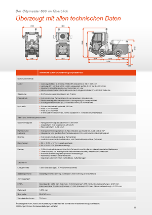 Kommunale Schlepper Hako Citymaster 600