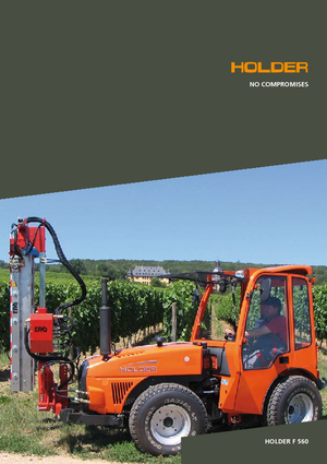 Kommunale Schlepper Holder F 560