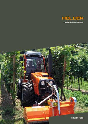 Kommunale Schlepper Holder F 780