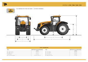 Kommunale Schlepper JCB Fastrac 7200-70