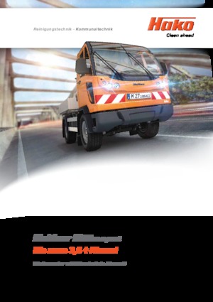 Kommunale Mehrzweckfahrzeuge Diesel Multicar M 27 compact