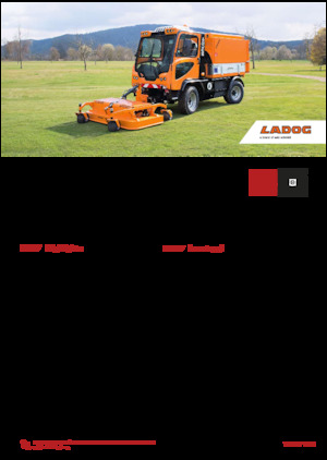 Kommunale Mehrzweckfahrzeuge Diesel Ladog T 1400