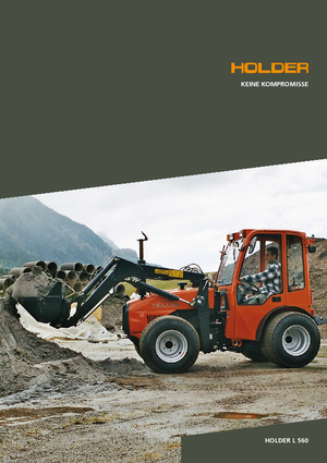 Kommunale Schlepper Holder L 560