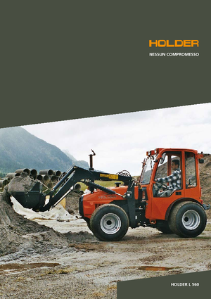 Kommunale Schlepper Holder L 560