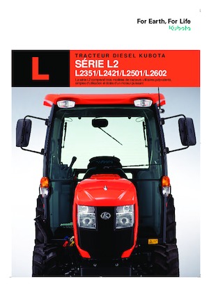 Kommunale Schlepper Kubota L2501 DW