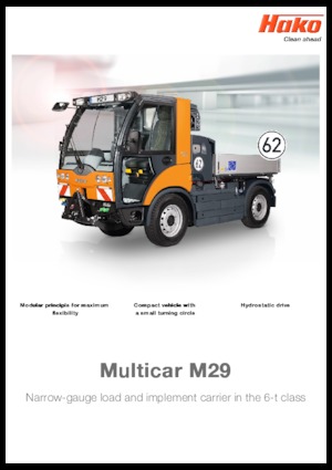 Kommunale Schlepper Hako Multicar M29 C, CHK