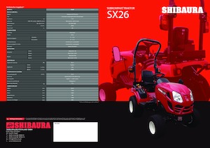 Kommunale Schlepper Shibaura SX 26