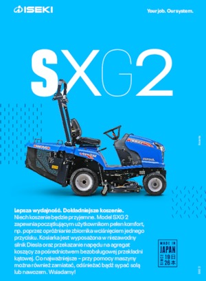 Aufsitzrasenmäher, Rasen- und Gartentraktoren Iseki SXG 216