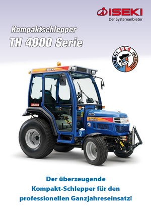 Kommunale Schlepper Iseki TH 4290 AHL Spezial