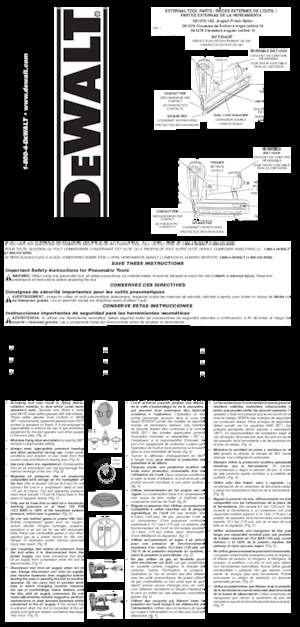 Nagler und Klammergeräte DEWALT D51257K