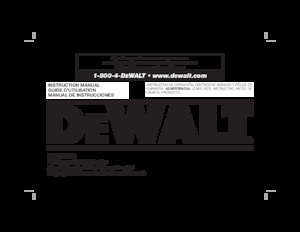 Nagler und Klammergeräte DEWALT DWFP1838