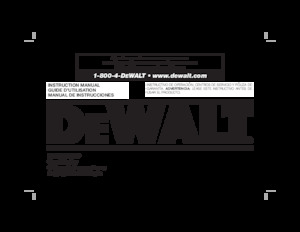 Nagler und Klammergeräte DEWALT DWSL18CAP