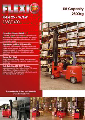 Schmalgang-Gabelstapler VNA Flexi 25W