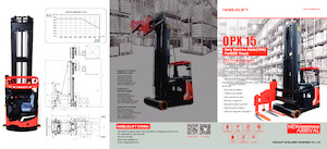 Schmalgang-Gabelstapler VNA Noblelift OPX 33