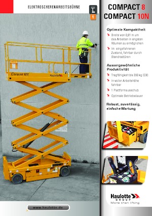 Scherenbühnen auf Rädern Haulotte Compact 10N