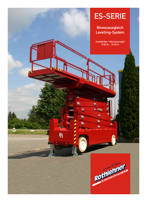 Scherenbühnen auf Rädern PB PB S225-12ES