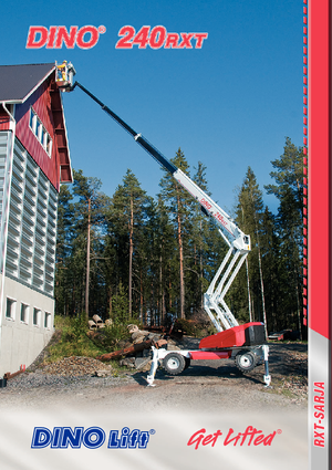 Gelenkarbeitsbühnen auf Rädern Dino Lift Rhino 240 RXT