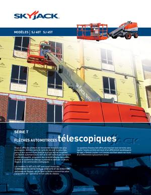 Teleskoparbeitsbühnen auf Rädern Skyjack SJ 45 T