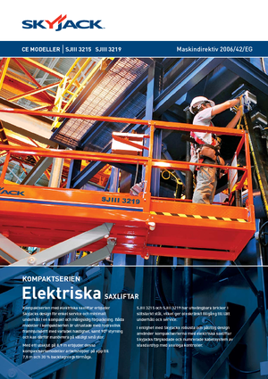 Scherenbühnen auf Rädern Skyjack SJ III 3219