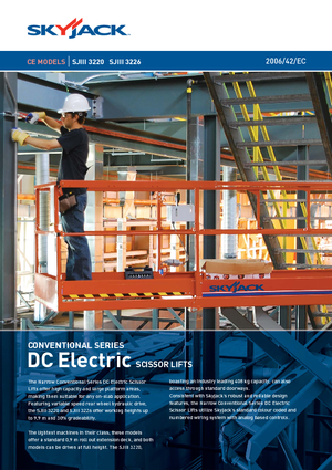 Scherenbühnen auf Rädern Skyjack SJ III 3226 M