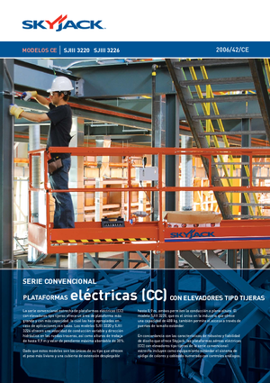 Scherenbühnen auf Rädern Skyjack SJ III 3226 M