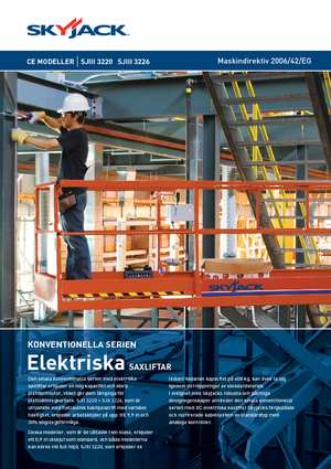 Scherenbühnen auf Rädern Skyjack SJ III 3220