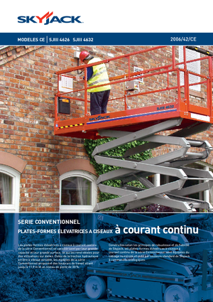 Scherenbühnen auf Rädern Skyjack SJ III 4632