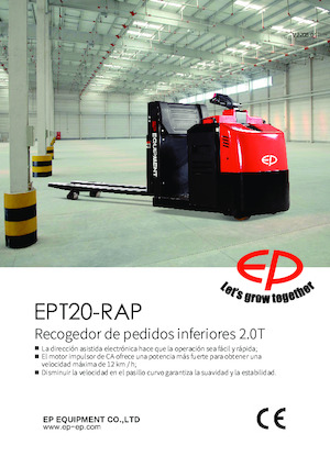 Kommissionierstapler EP EPT20-RAP
