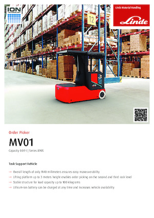 Kommissionierstapler Linde MV01