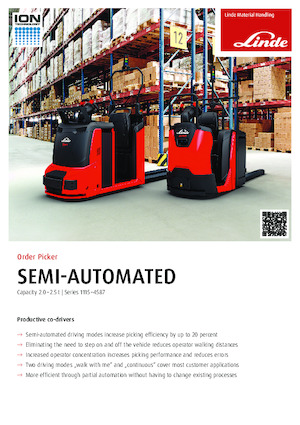 Kommissionierstapler Linde N20SA