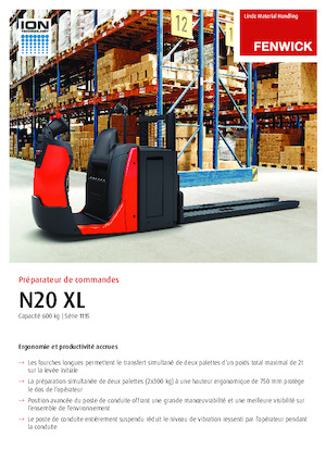 Kommissionierstapler Linde N20XL