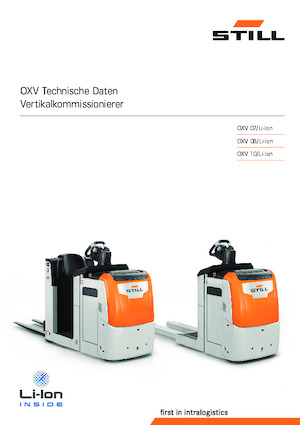 Kommissionierstapler Still OXV 10