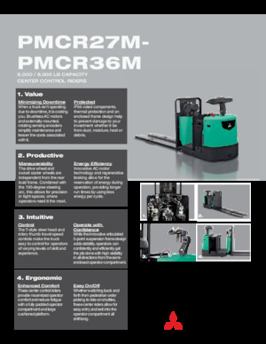 Kommissionierstapler Mitsubishi PMCR27M