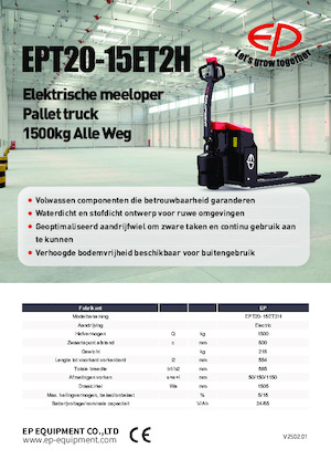 E.-Geh-Niederhubwagen EP EPT20-15ET2H