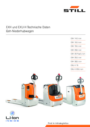 E.-Geh-Niederhubwagen Still EXH 20