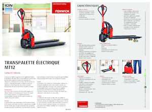 E.-Geh-Niederhubwagen Linde MT12 