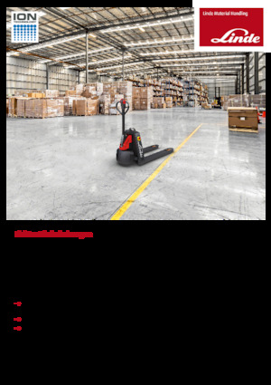 E.-Geh-Niederhubwagen Linde MT15C