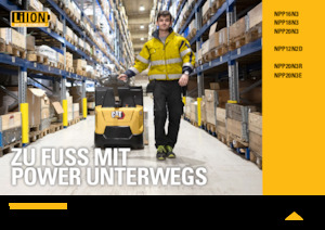 E.-Geh-Niederhubwagen Caterpillar NPP20N3