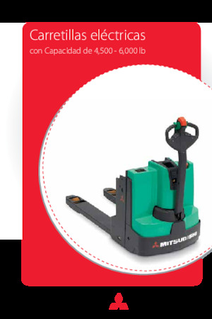 E.-Geh-Niederhubwagen Mitsubishi PW23