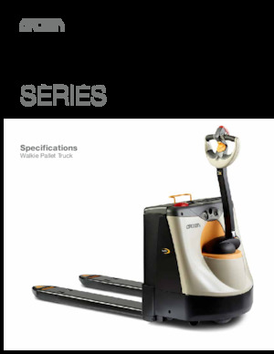 E.-Geh-Niederhubwagen Crown WP 3245