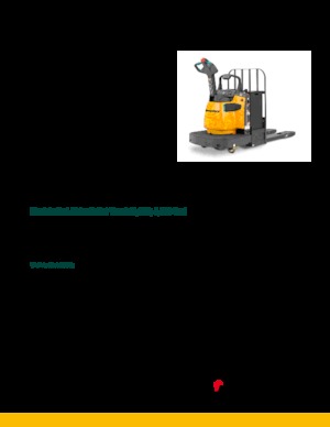 E.-Geh-Niederhubwagen Jungheinrich ECR 327