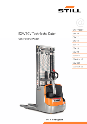 E.-Stand-Hochhubwagen Still EGV-S 14