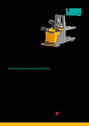 E.-Stand-Hochhubwagen Jungheinrich ERD 120