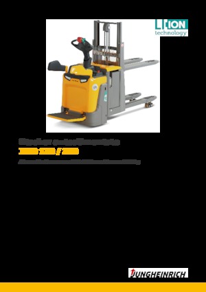 E.-Stand-Hochhubwagen Jungheinrich ERD 120