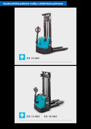 E.-Stand-Hochhubwagen Baoli ES 12-N03