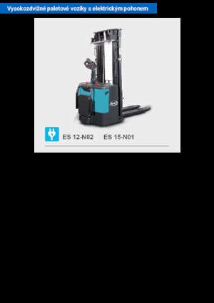 E.-Stand-Hochhubwagen Baoli ES 15-N01