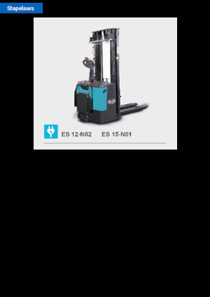 E.-Stand-Hochhubwagen Baoli ES 12-N02