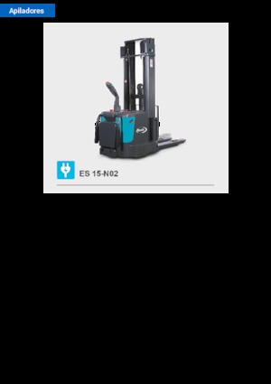 E.-Stand-Hochhubwagen Baoli ES 15-N02