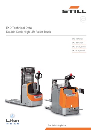 E.-Geh-Hochhubwagen Still EXD 20